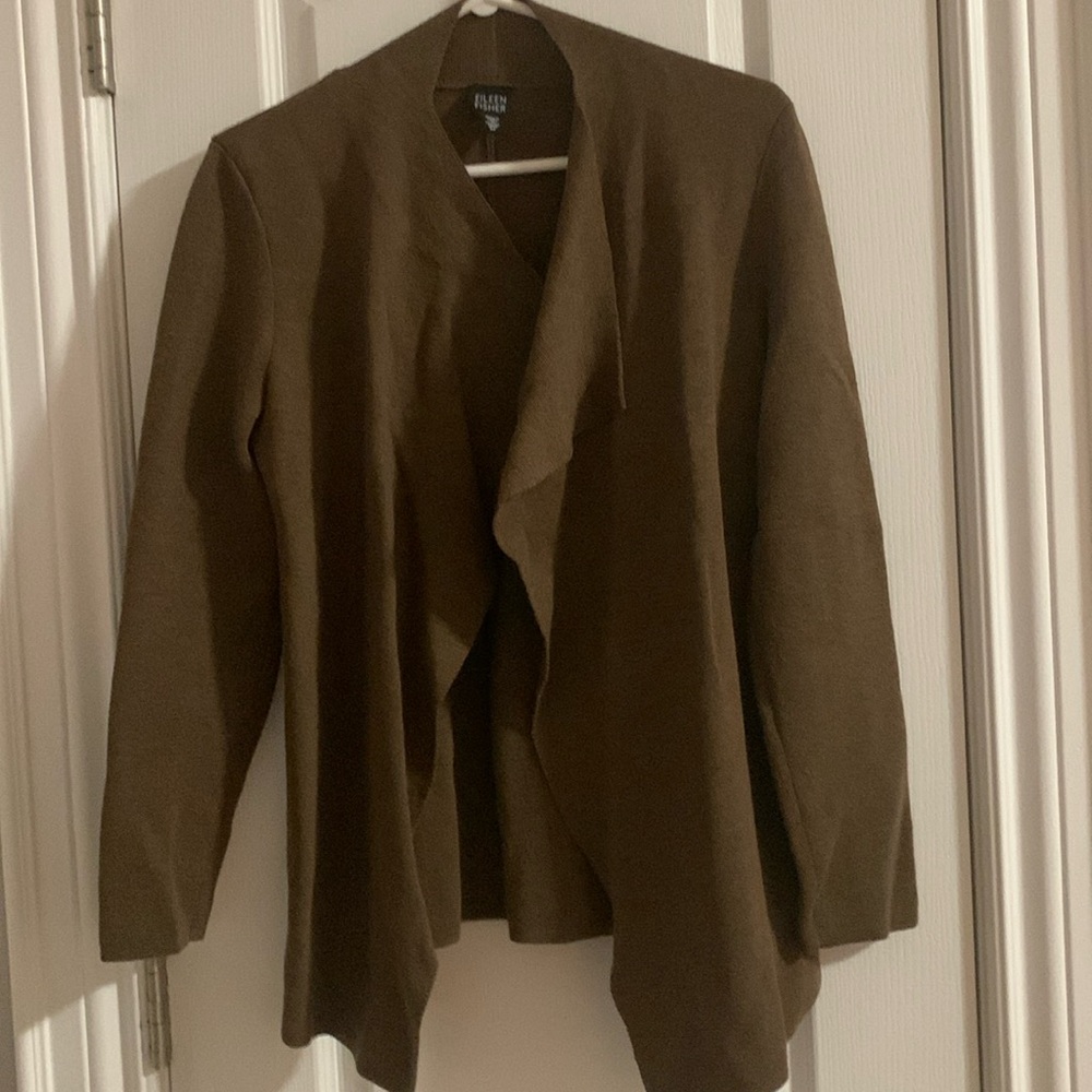 🔥 Eileen Fisher Wool cardigan